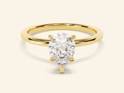 Pear Solitaire Engagement Ring