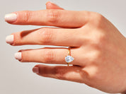 Pear Solitaire Engagement Ring