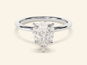 Pear Solitaire Engagement Ring