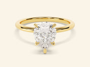 Pear Solitaire Engagement Ring