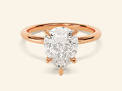 Pear Solitaire Engagement Ring