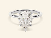 Pear Solitaire Engagement Ring