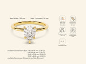 Pear Solitaire Engagement Ring