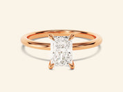 Radiant Solitaire Engagement Ring