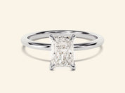 Radiant Solitaire Engagement Ring