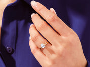 Radiant Solitaire Engagement Ring