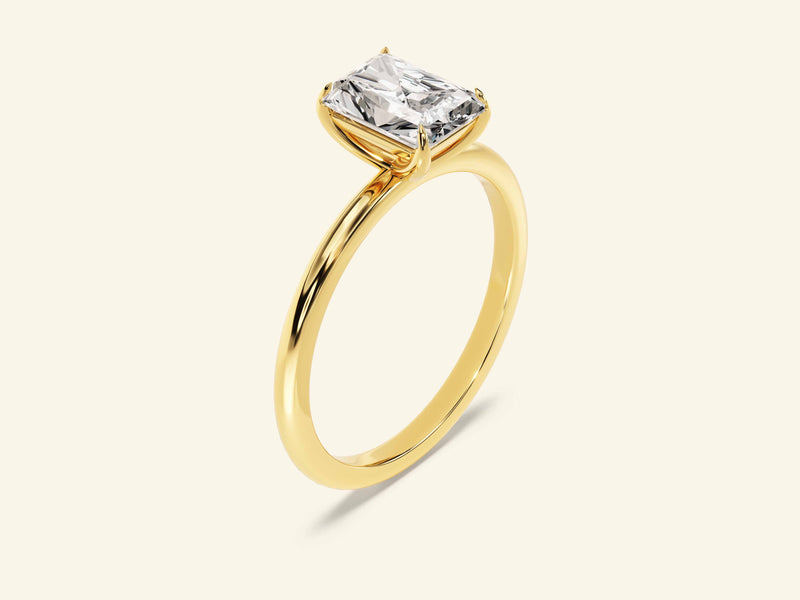 Radiant Solitaire Engagement Ring