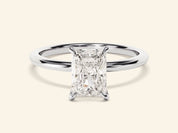 Radiant Solitaire Engagement Ring