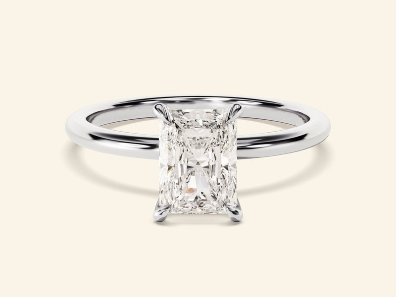 Radiant Solitaire Engagement Ring