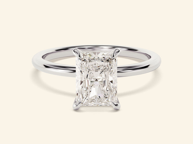 Radiant Solitaire Engagement Ring