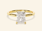 Radiant Solitaire Engagement Ring