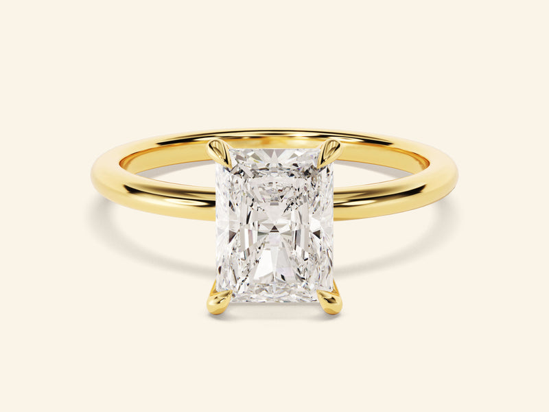 Radiant Solitaire Engagement Ring