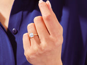 Radiant Solitaire Engagement Ring