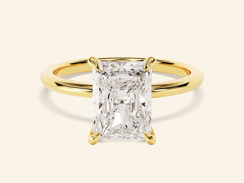Radiant Solitaire Engagement Ring