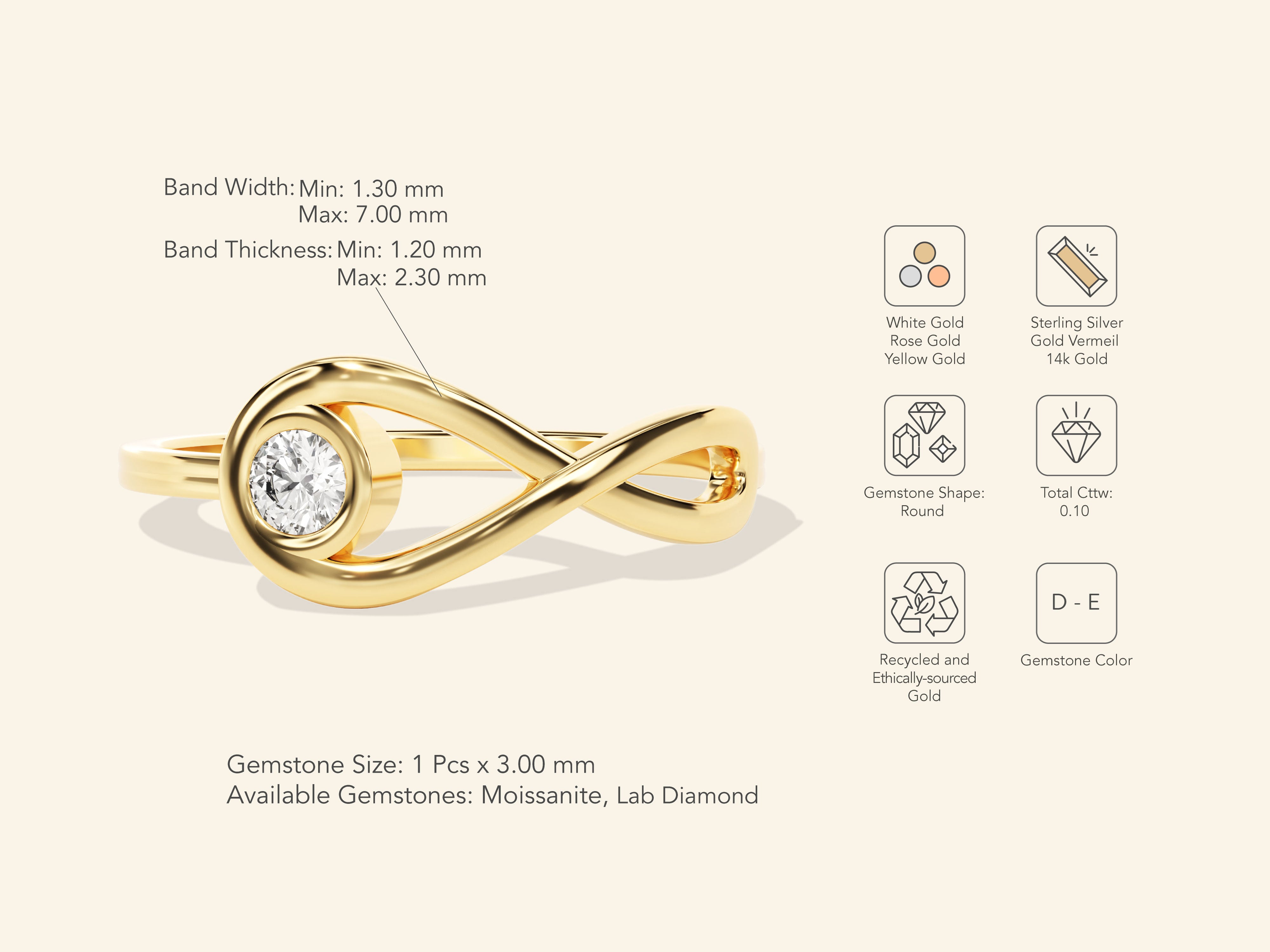 Infinity Promise Ring