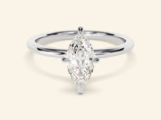 Marquise Solitaire Engagement Ring