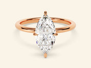 Marquise Solitaire Engagement Ring