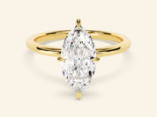 Marquise Solitaire Engagement Ring