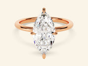 Marquise Solitaire Engagement Ring
