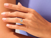 Bezel Round Engagement Ring