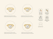 Bezel Round Engagement Ring