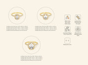 Oval Halo Engagement Ring with Pave Set Side Stones