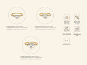 Heart Twisted Engagement Ring
