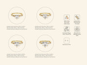 Heart Twisted Engagement Ring