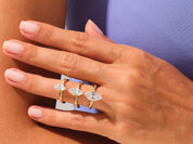 Marquise Twisted Engagement Ring