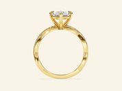Marquise Twisted Engagement Ring
