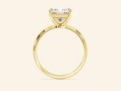 Knife Edge Princess Engagement Ring