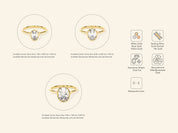 Bezel Oval Engagement Ring