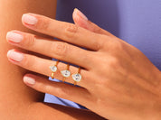 Bezel Pear Engagement Ring