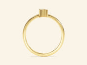 Framed Heart Promise Ring