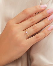 Bypass Pink Heart Promise Ring