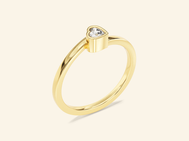 Framed Heart Promise Ring