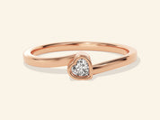 Framed Heart Promise Ring