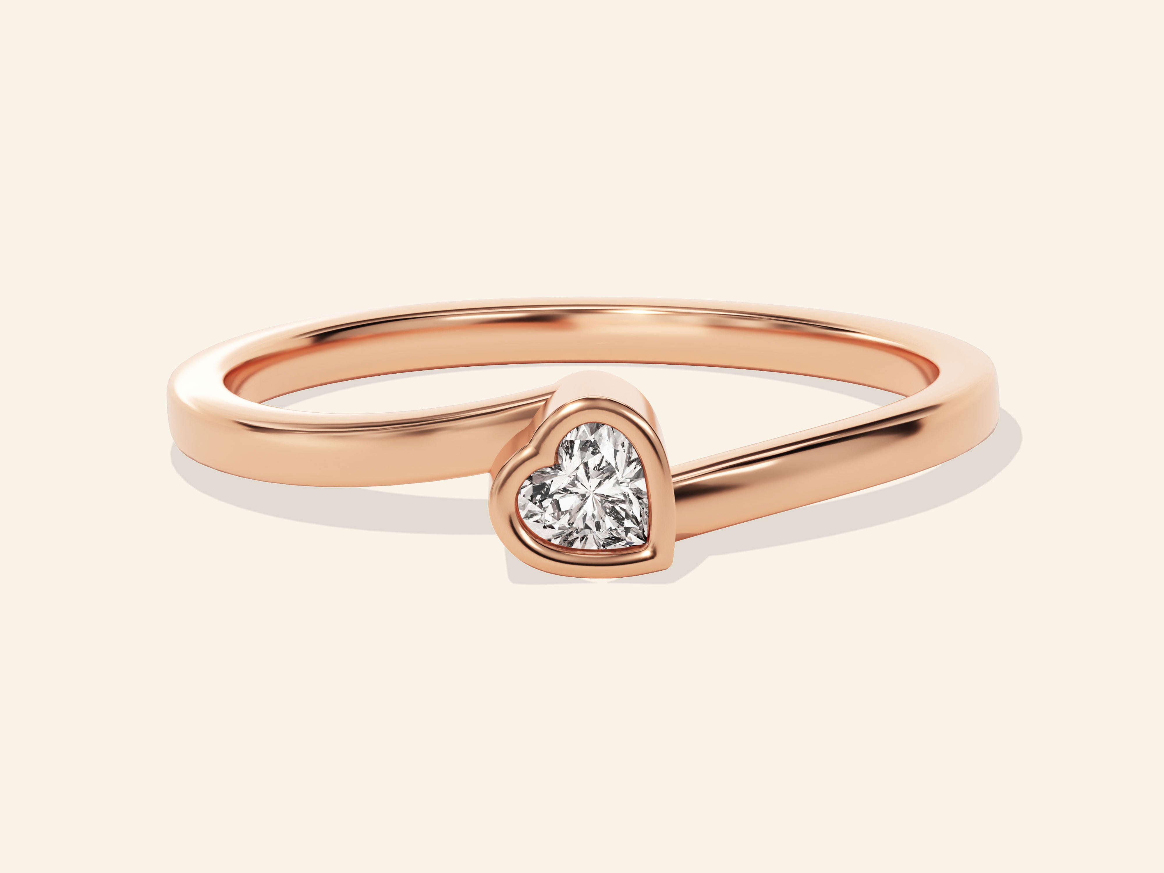 Framed Heart Promise Ring