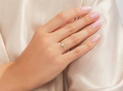 Framed Pink Heart Promise Ring