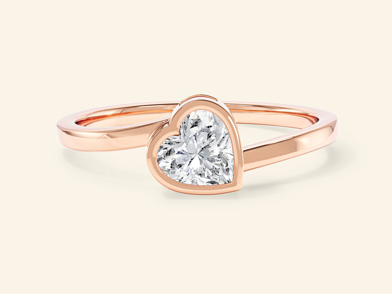 Framed Heart Promise Ring