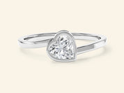 Framed Heart Promise Ring