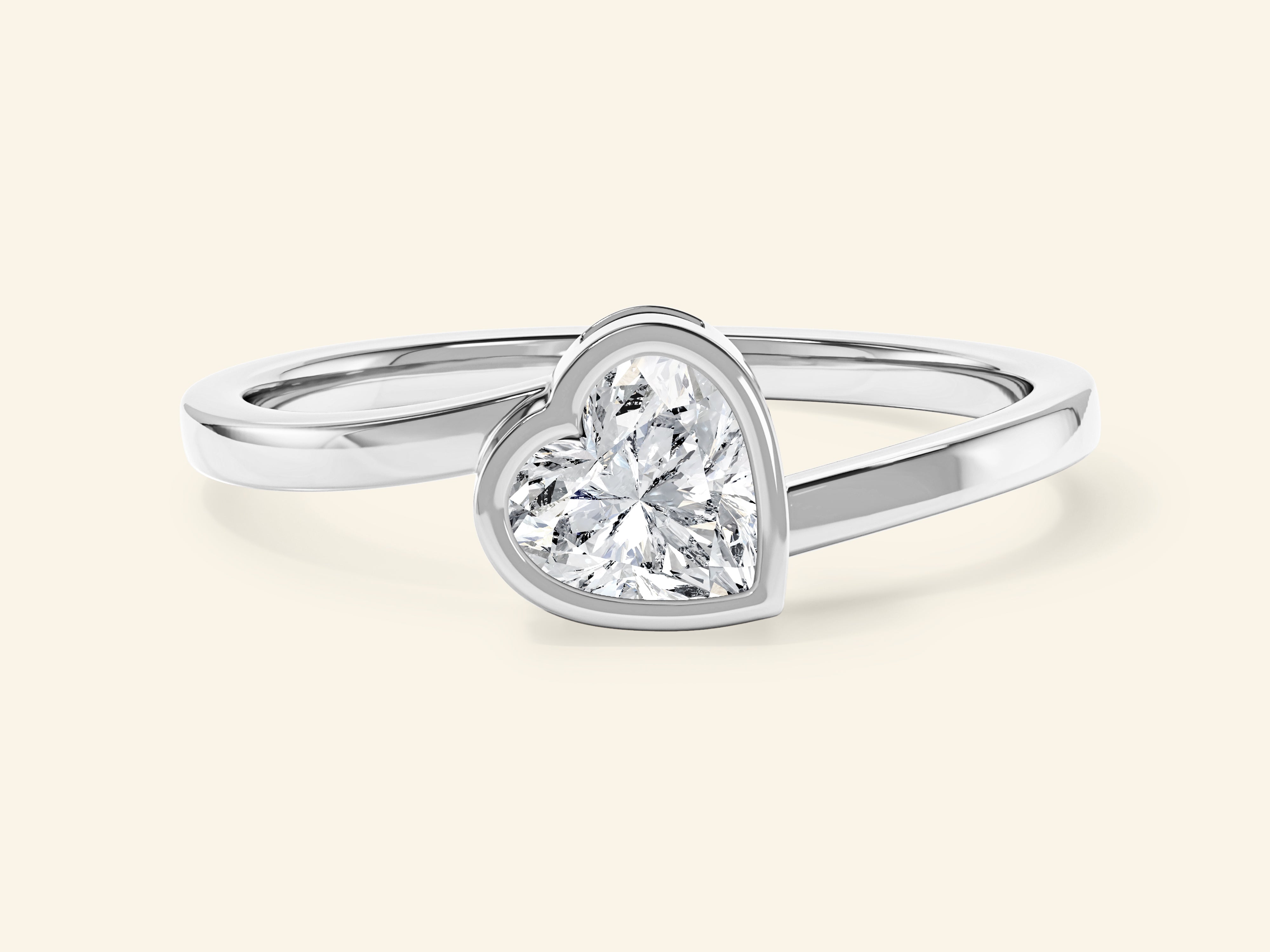 Framed Heart Promise Ring