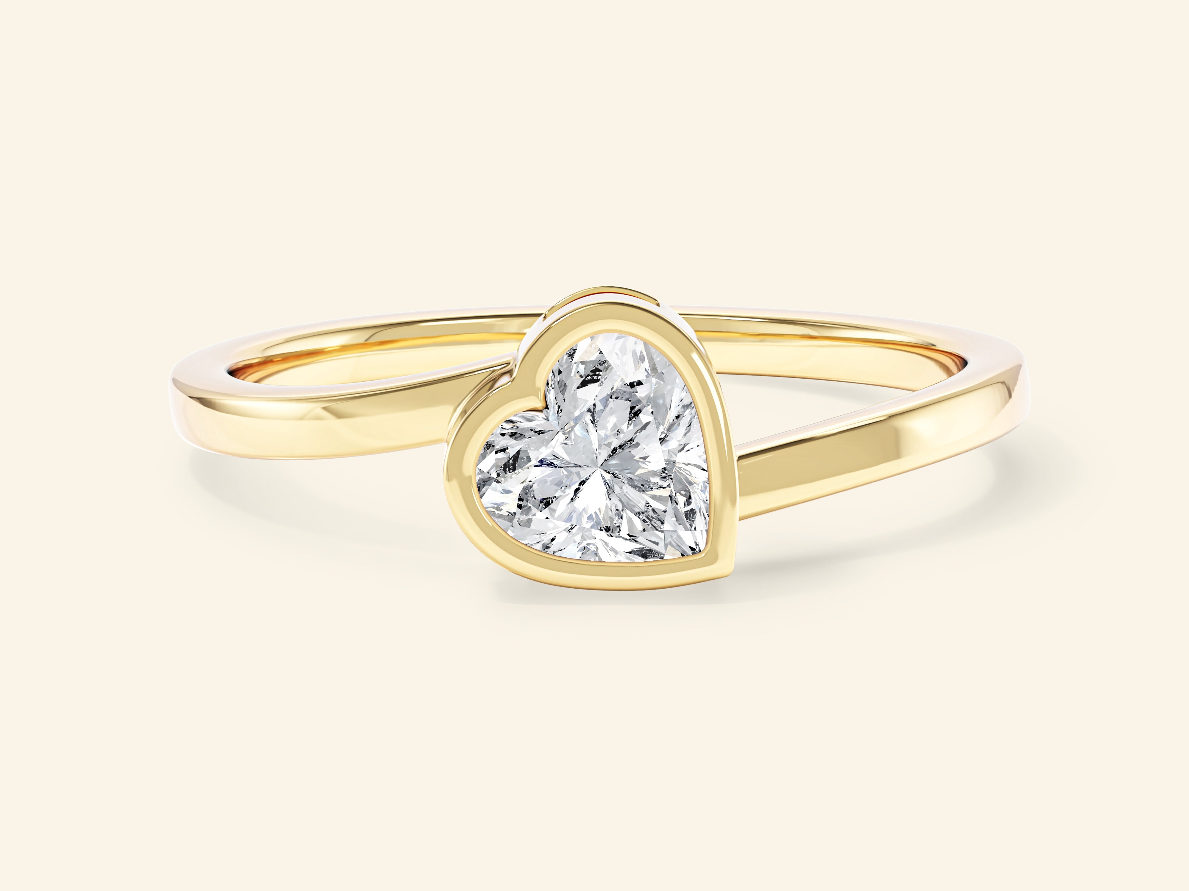 Framed Heart Promise Ring