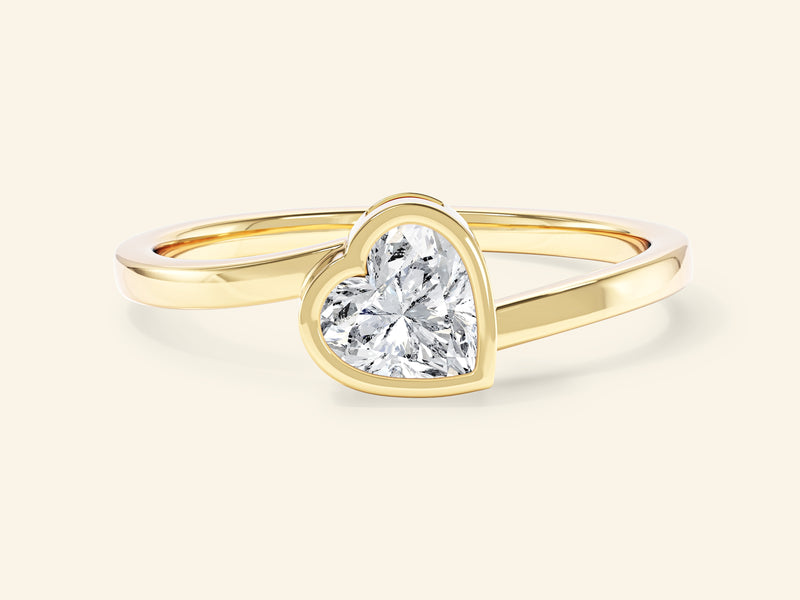 Framed Heart Promise Ring