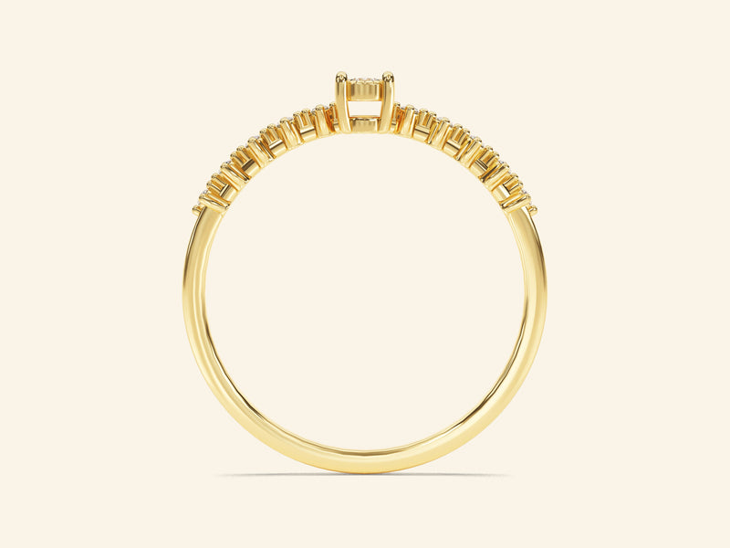 Multi Stone Promise Ring