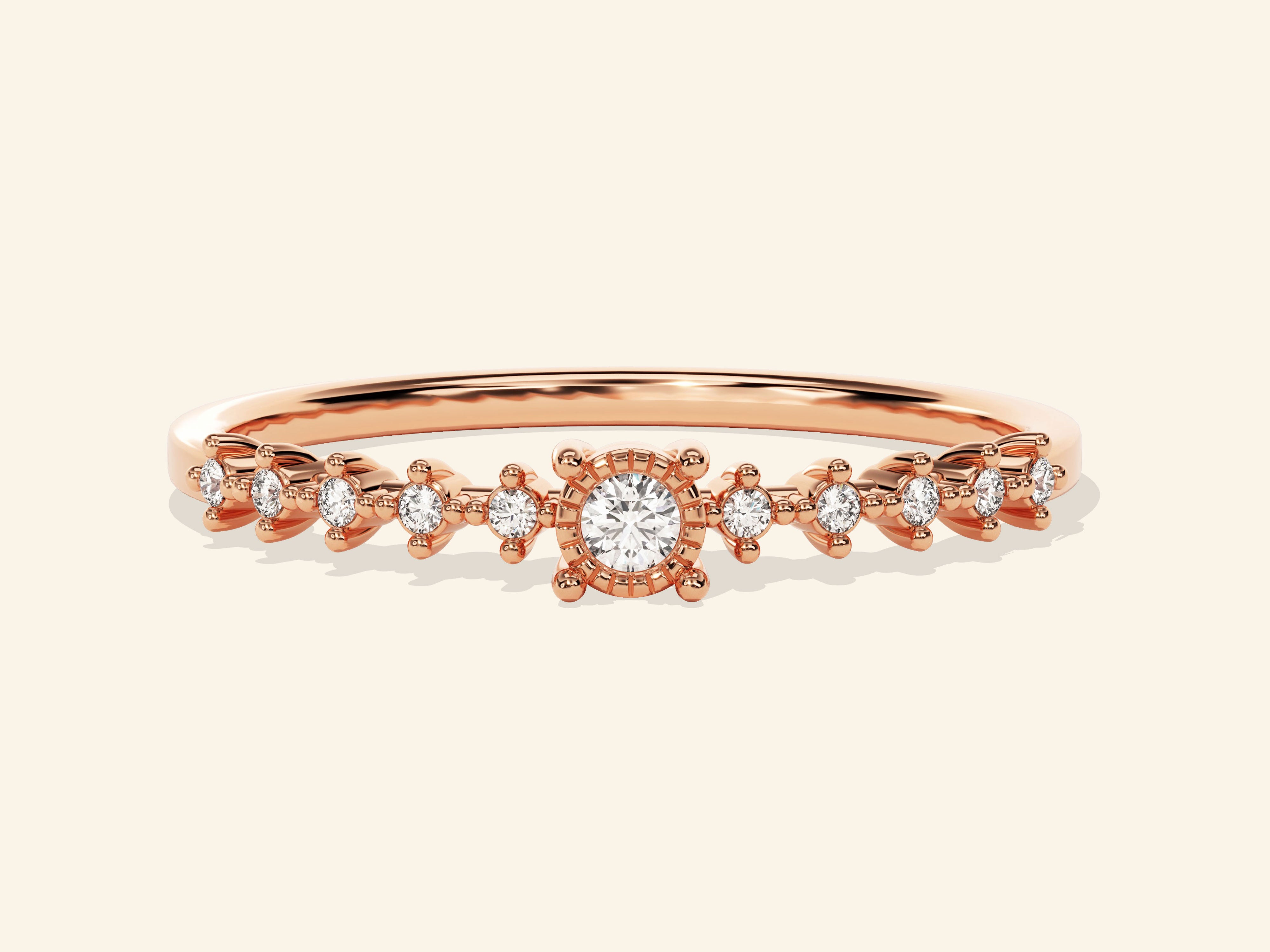Multi Stone Promise Ring