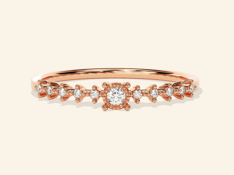 Multi Stone Promise Ring