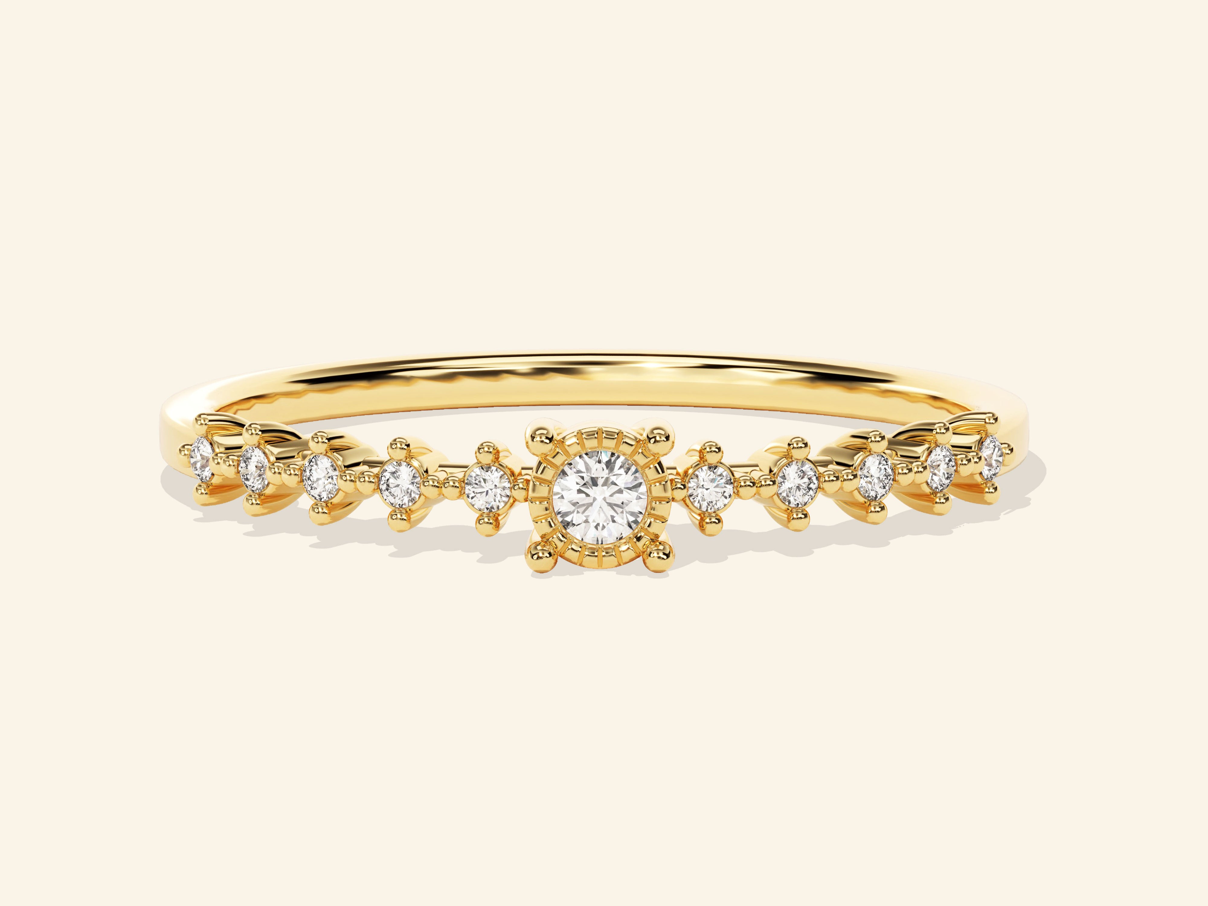 Multi Stone Promise Ring