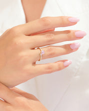 Twin Hearts Promise Ring