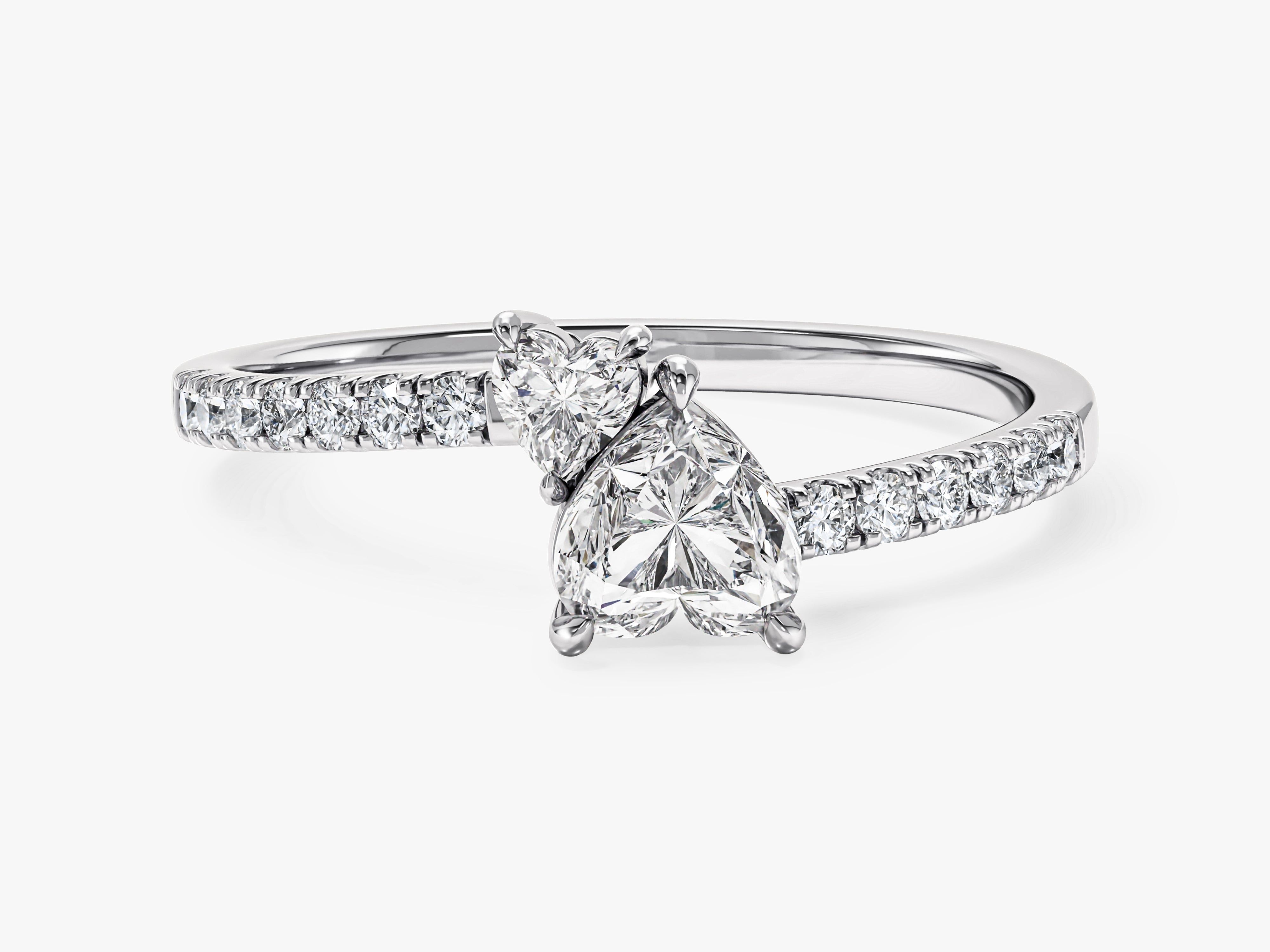Twin Hearts Promise Ring